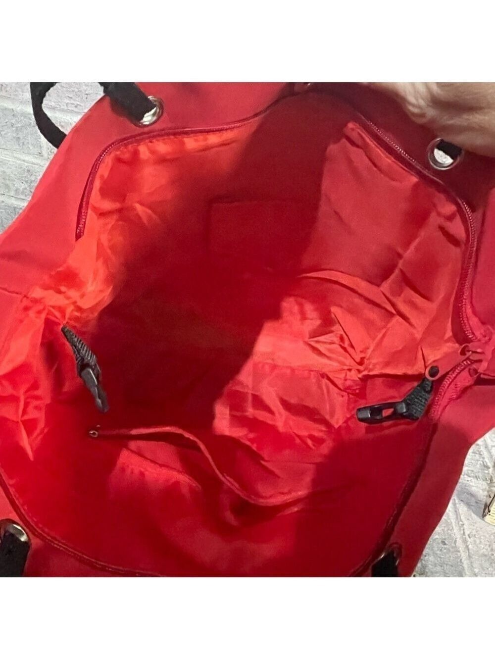 Red Hollywood Tote Bag - Picture 9 of 9